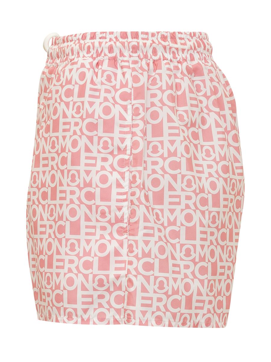 Moncler – Shorts mit Logo