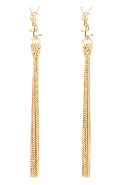 Saint Laurent Cassandre Ohrringe mit Anhänger