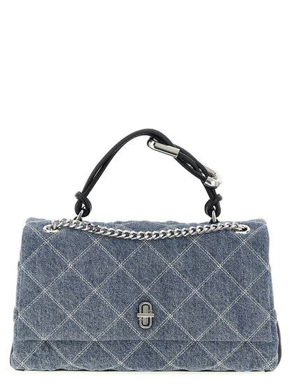 Marc Jacobs – Mittlere Umhängetasche „The Quilted Denim Dual“