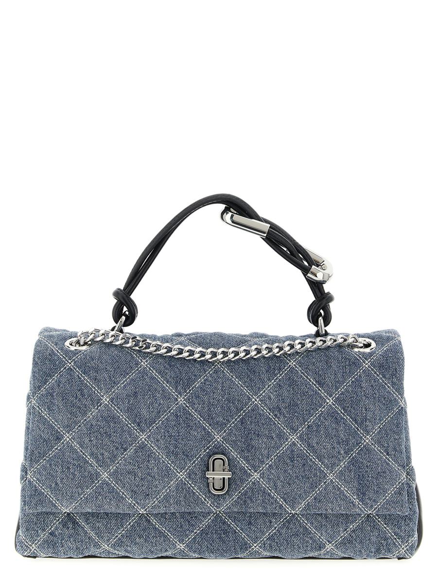 Marc Jacobs – Mittlere Umhängetasche „The Quilted Denim Dual“