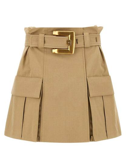 Balmain Rock mit hoher Taille