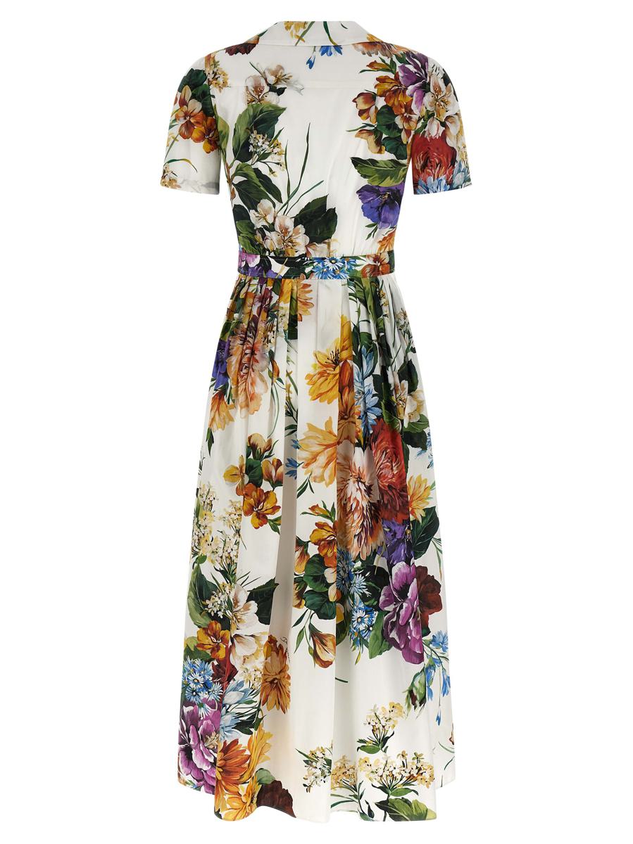 Dolce &amp; Gabbana – Kleid mit „Bouquet“-Print