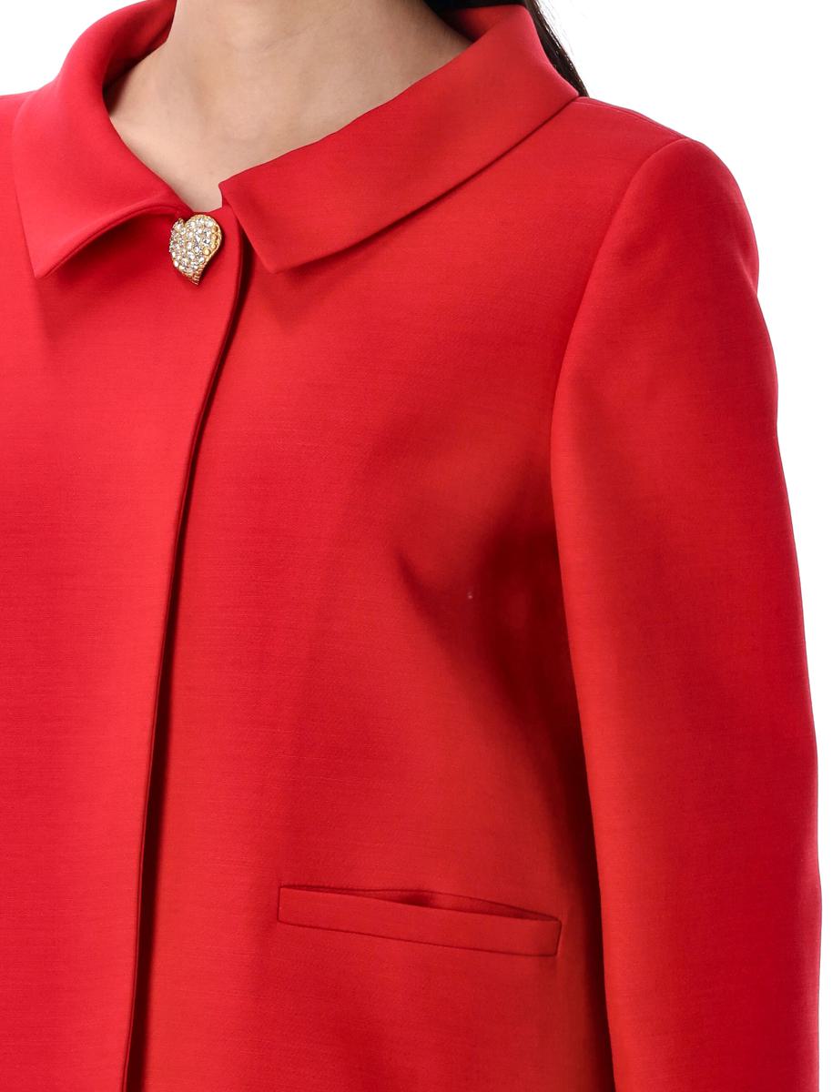 Valentino Garavani Krepp-Couture-Jacke