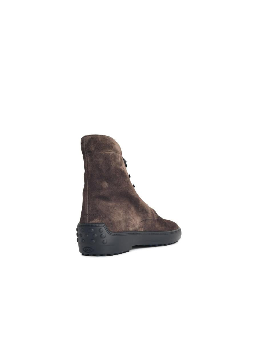 Tod'S Stiefeletten aus braunem Wildleder