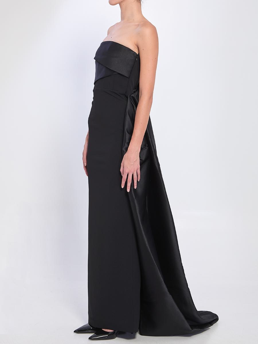 Kisnley – Schwarzes Maxikleid