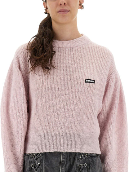 Rotate Birger Christensen Woll-Puffpullover