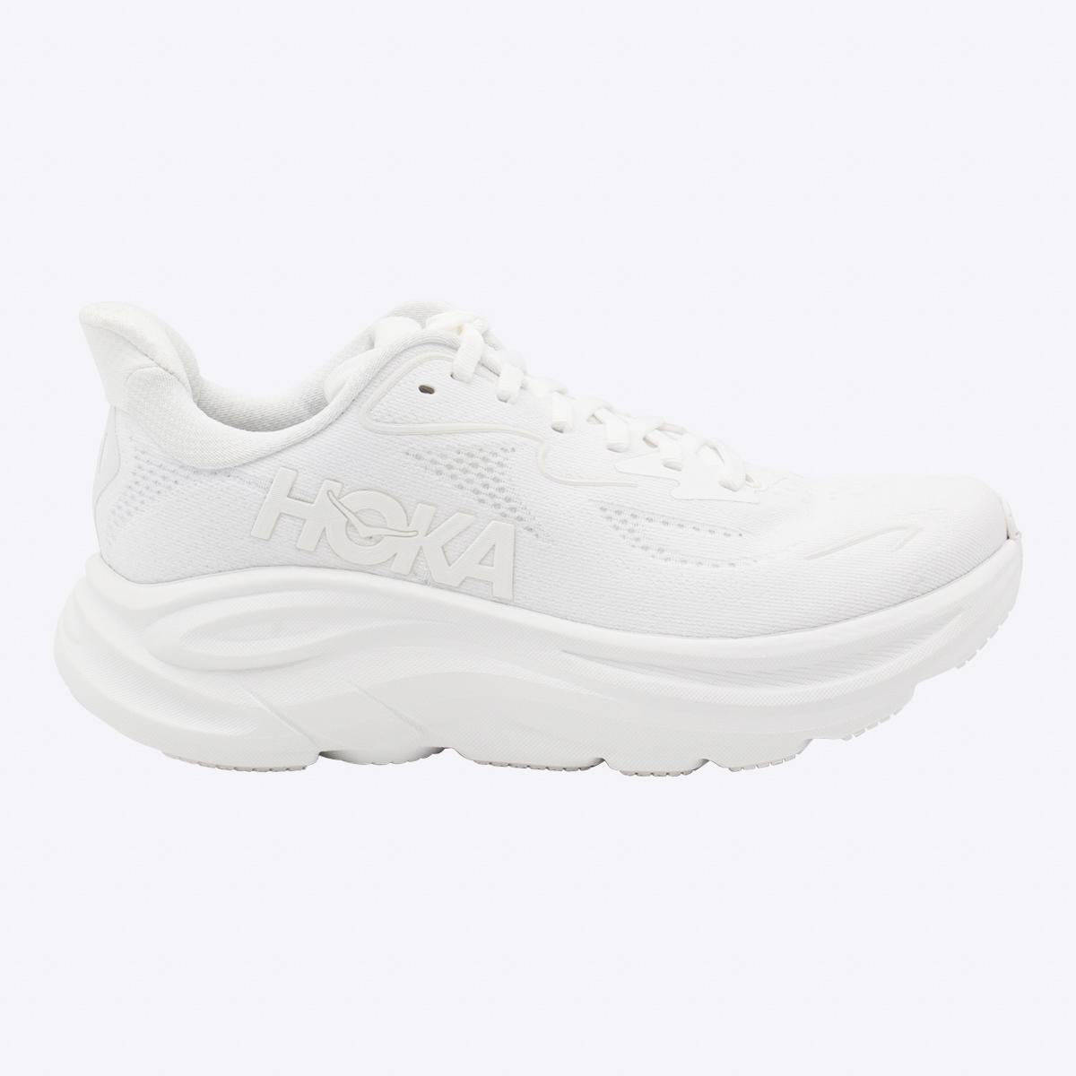 Hoka – Weiße Clifton-Sneaker