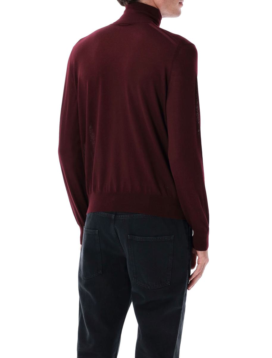 Saint Laurent Rollkragenpullover aus feiner Wolle