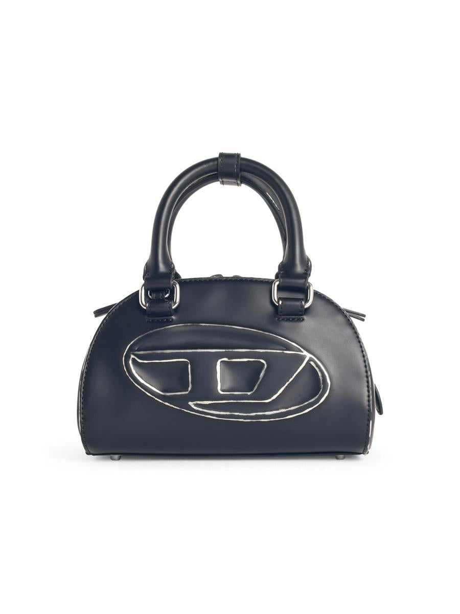 Diesel – 1Dr Dome – Schwarze Ledertasche
