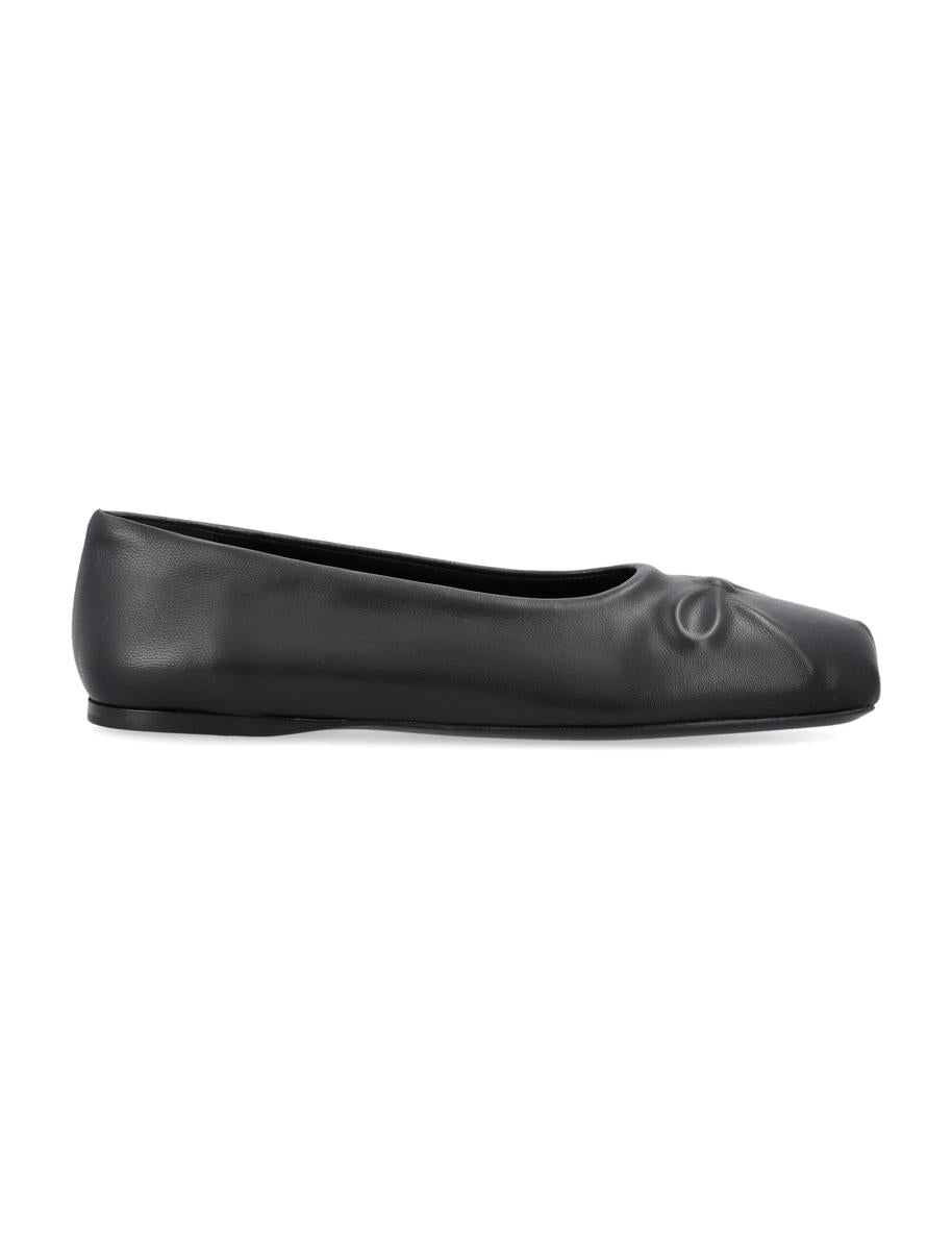 Marni Ballerinas mit kleiner Schleife