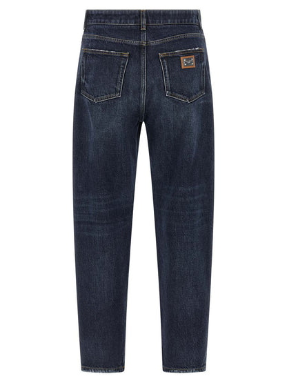 Dolce &amp; Gabbana Jeans mit Logo-Etikett