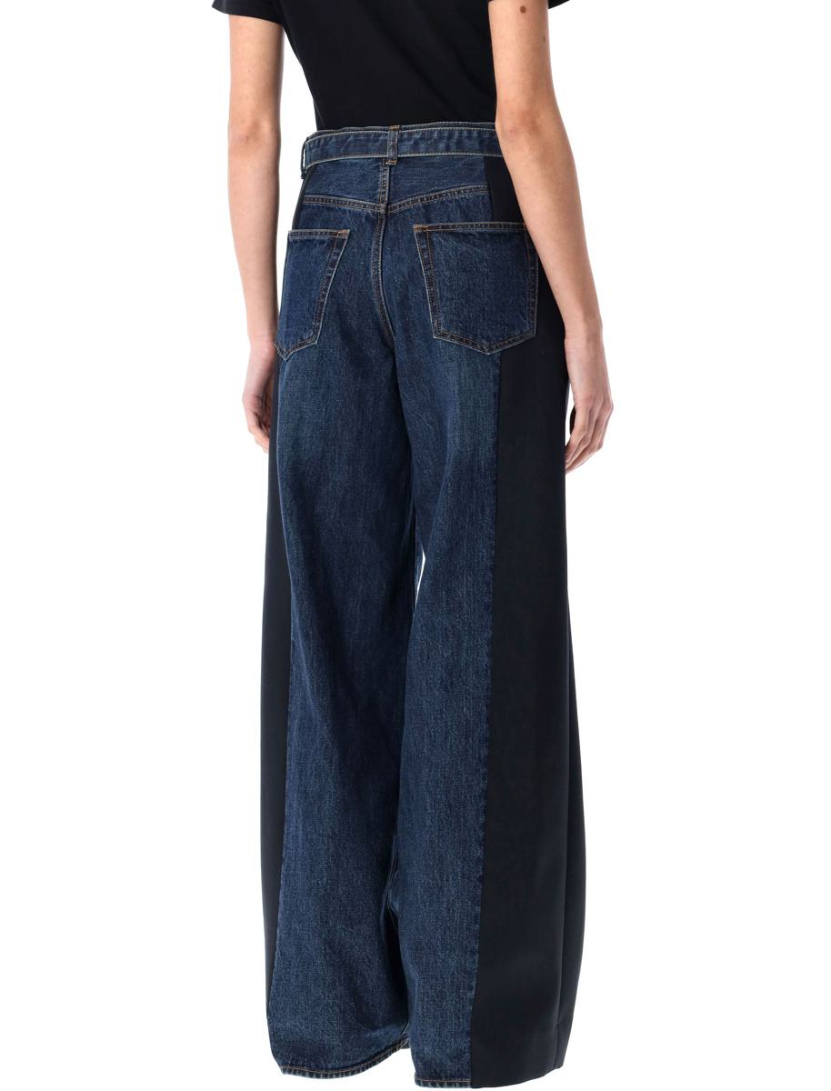 Sacai Wide Denim Hose