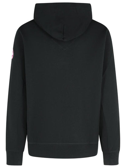 Canada Goose – Schwarzes Baumwoll-Sweatshirt