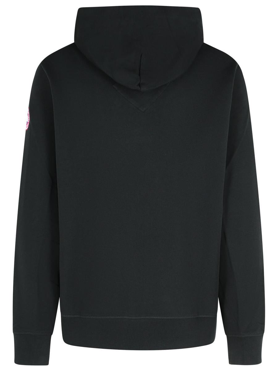 Canada Goose – Schwarzes Baumwoll-Sweatshirt