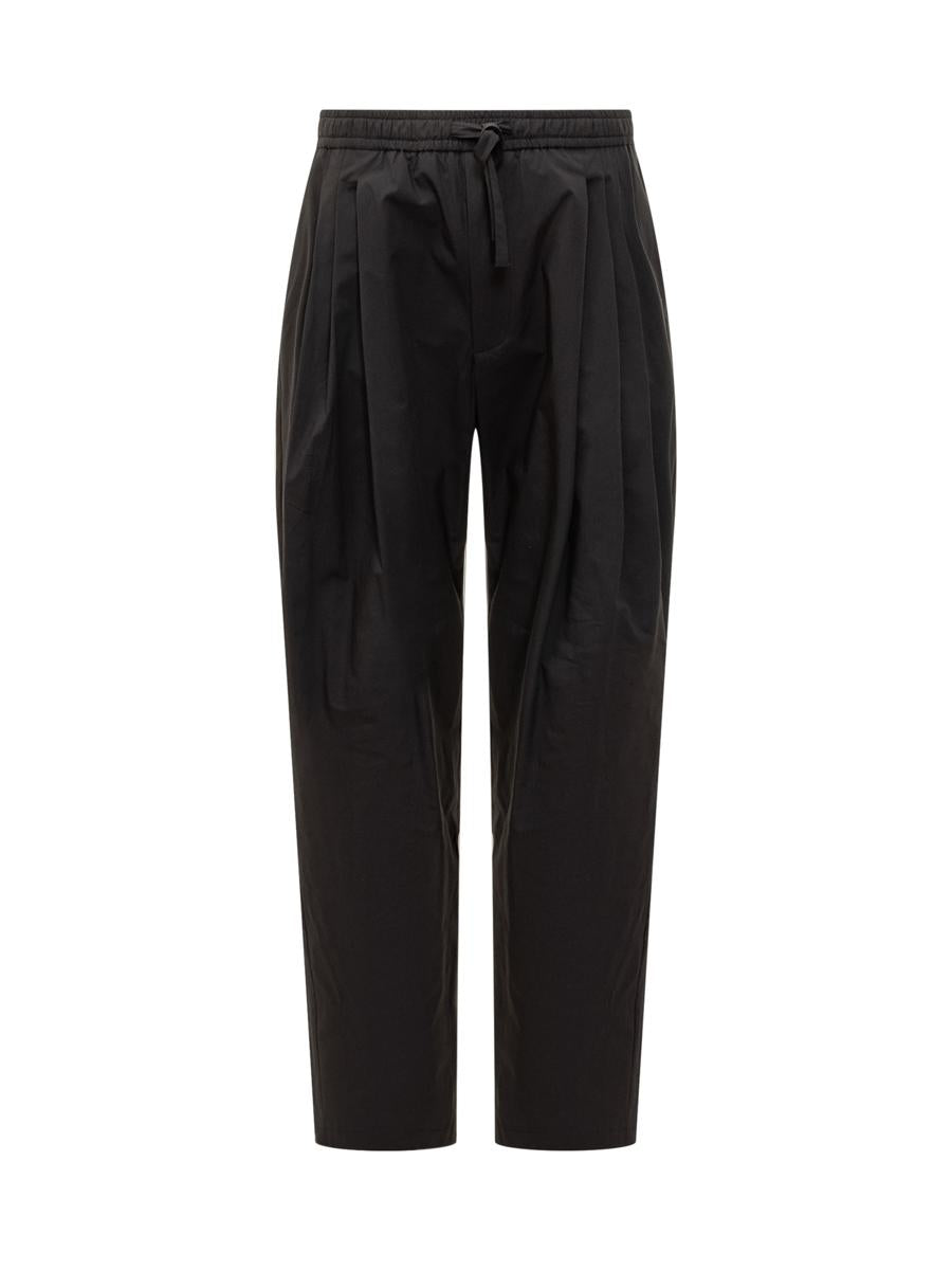 Dolce &amp; Gabbana Dolce &amp; Gabbana Herren Schwarze Hose mit Kordelzug