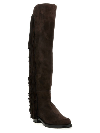Stuart Weitzman „5050 Bold Fringe“-Stiefel