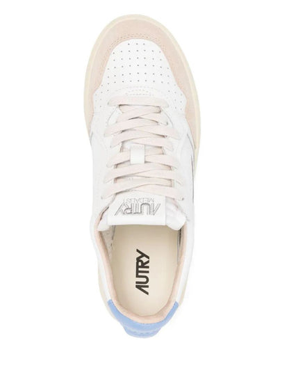 Autry „Medalist Low“ Wildleder-Sneakers