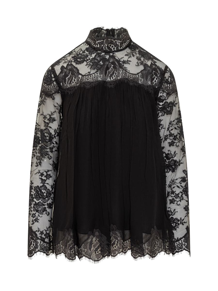 Zimmermann Zimmermann Schwarze Spitzenbluse