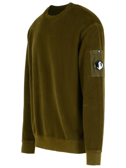 CP Company Army Baumwoll-Sweatshirt