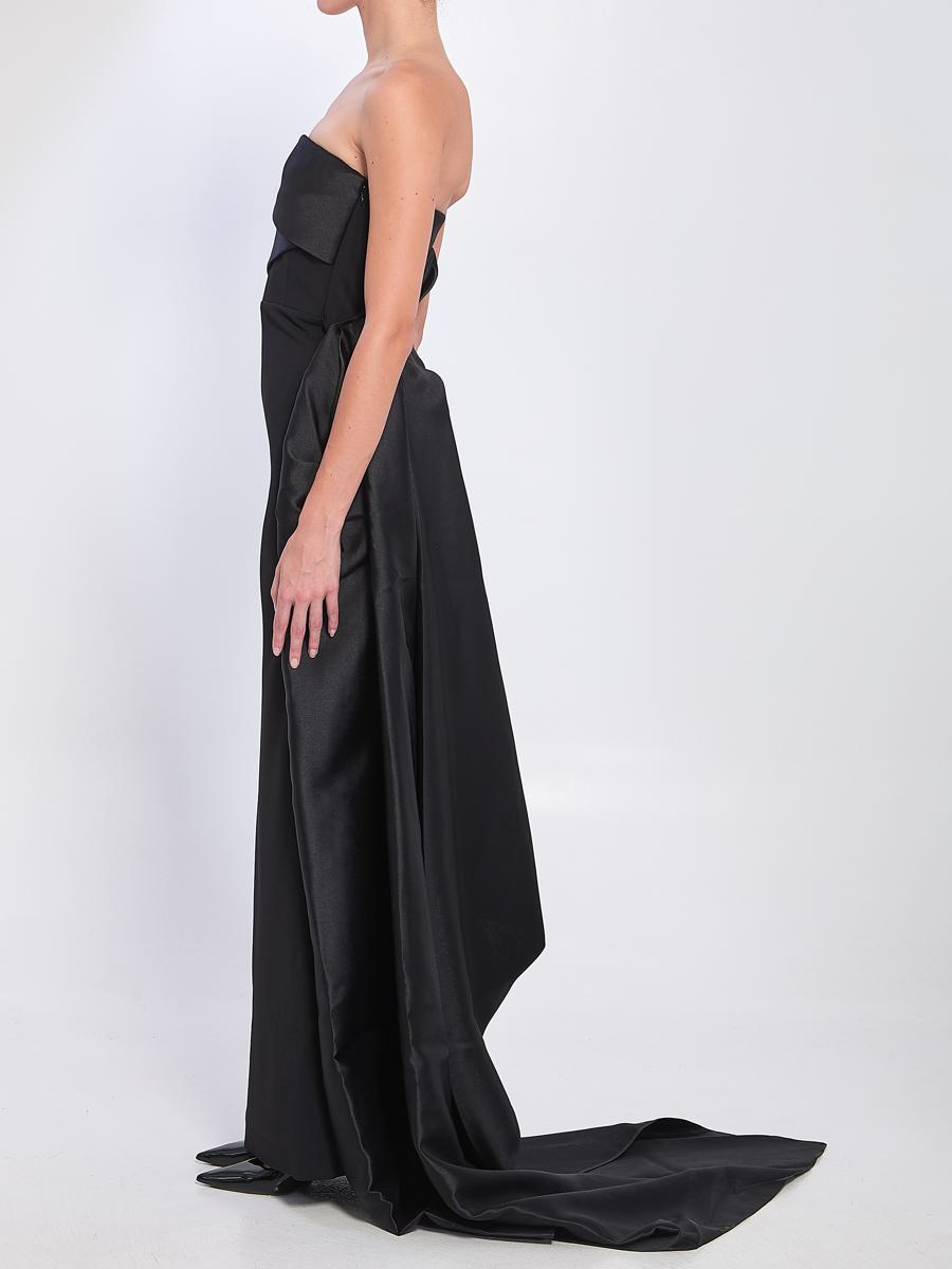 Kisnley – Schwarzes Maxikleid