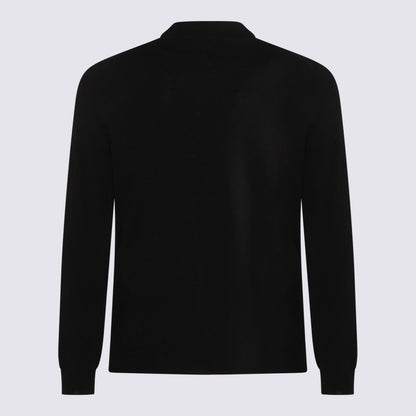 Zanone Schwarze Strickwaren