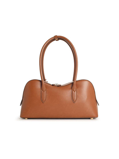 Stella McCartney – „Ryder“-Tasche aus braunem Kunstleder