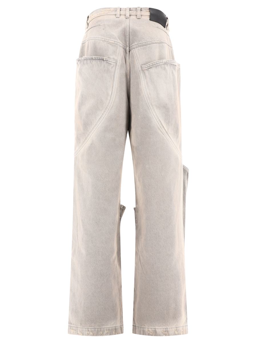 Die Attico Wide Leg Jeans