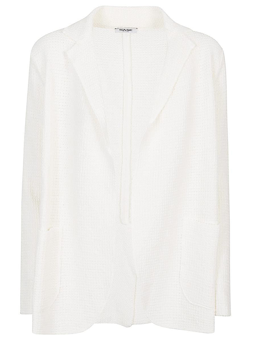 Blazerjacke aus Baumwolle