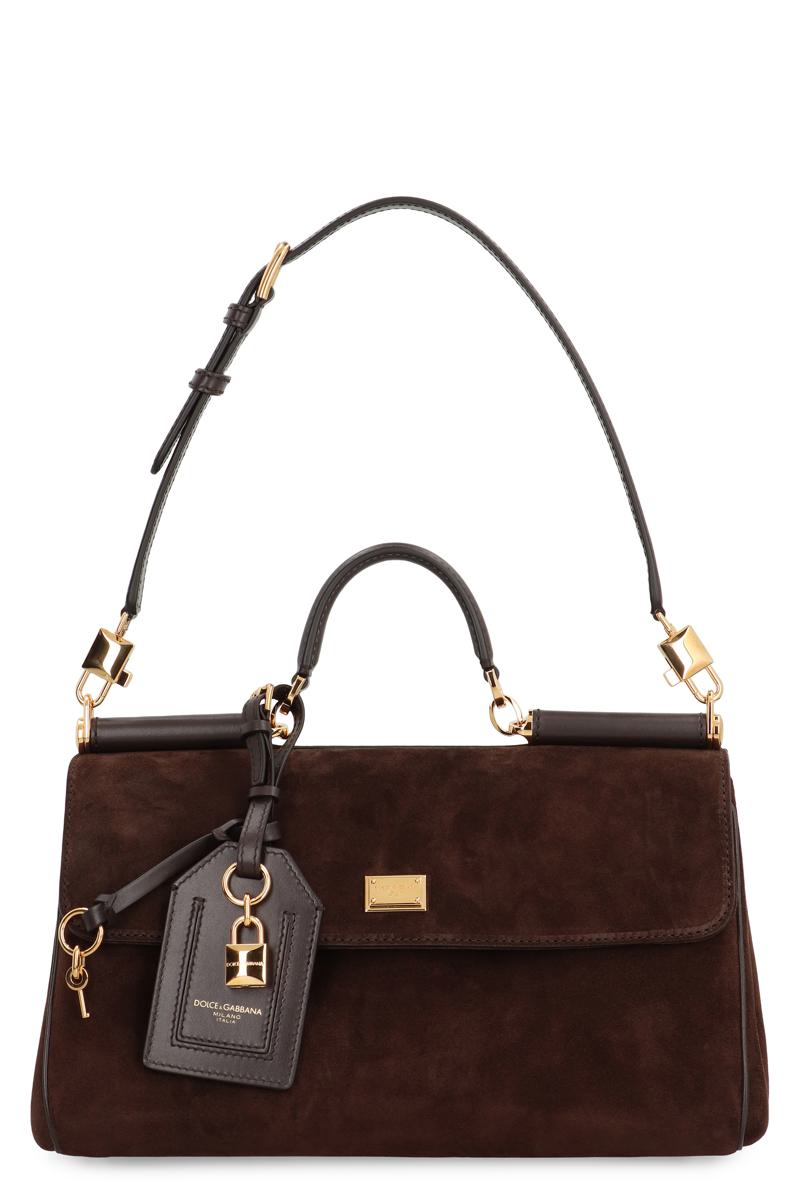 Dolce &amp; Gabbana My Sicily Wildlederhandtasche