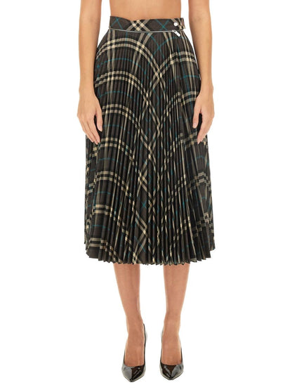 Burberry Quadratischer Rock