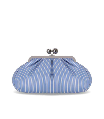 Weekend Max Mara Pasticcino Rubens Mittelgroße hellblaue Clutch