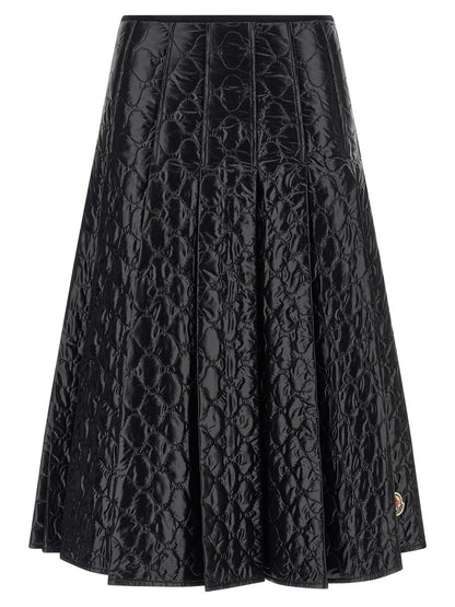 Moncler Lackierter Nylonrock