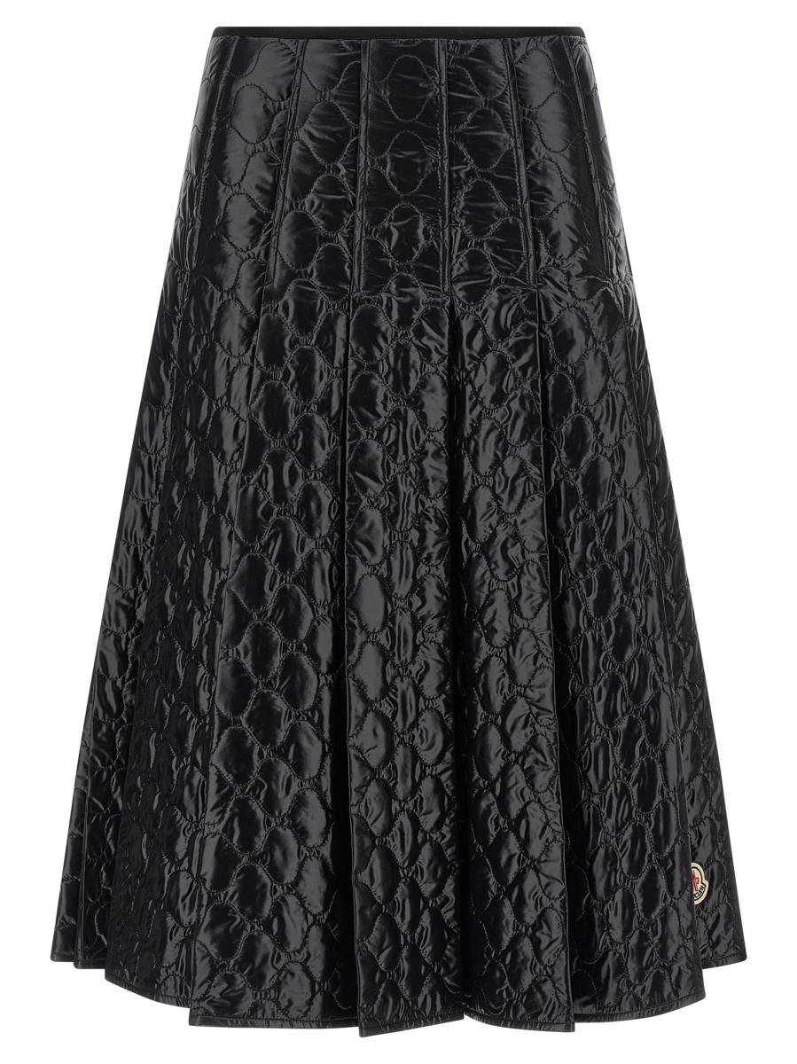 Moncler Lackierter Nylonrock
