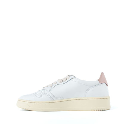 Autry – Leder-Sneaker mit rosa Details