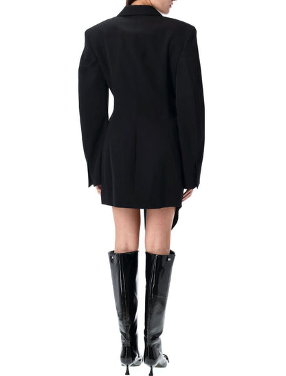 Alexander Wang Asymmetrisches Blazer-Minikleid