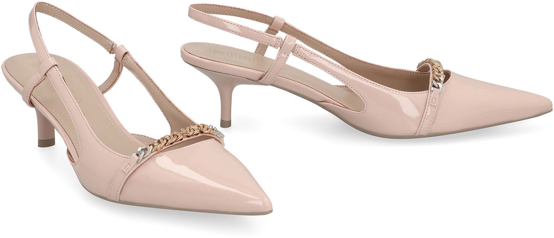 Pinko Gloria Slingback-Pumps aus Lackleder