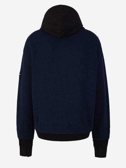 Balenciaga Sweatshirt mit Reißverschluss und Kapuze