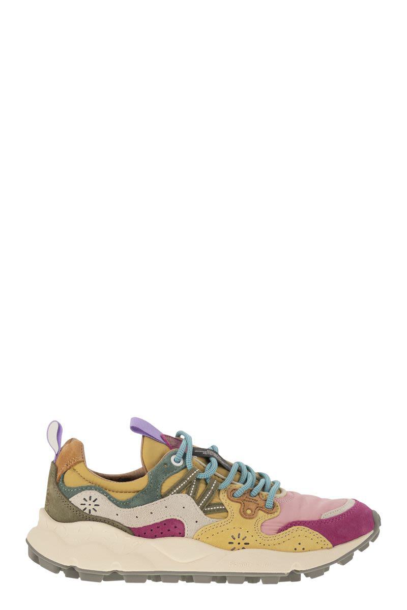 Flower Mountain Yamano 3 - Sneakers aus Wildleder und Funktionsgewebe