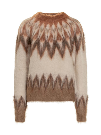 Isabel Marant Étoile Jacquard-Pullover aus Mohair Marant Étoile