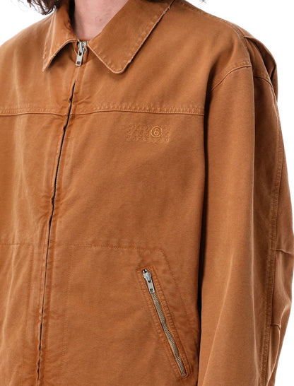 MM6 Maison Margiela Baumwoll-Canvas-Jacke