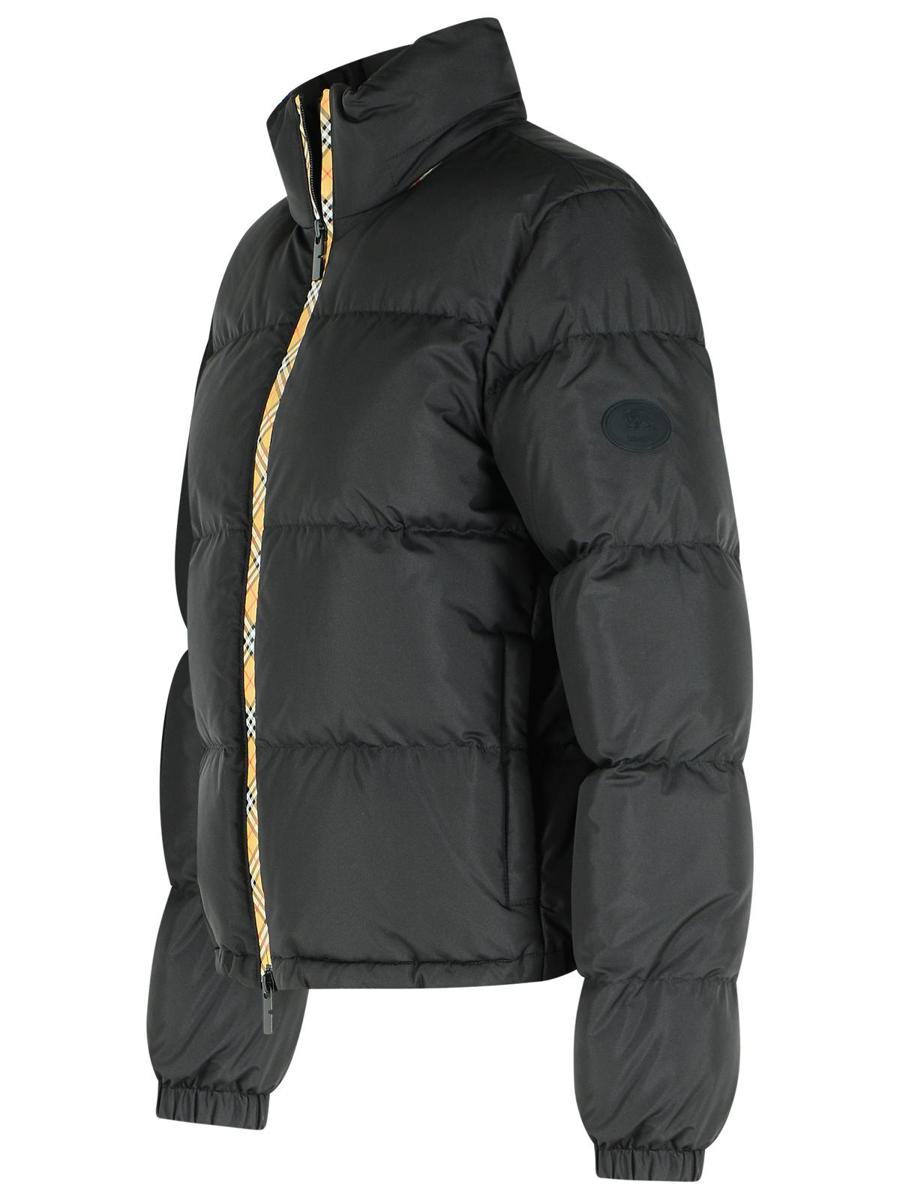 Burberry Schwarze Polyester-Daunenjacke