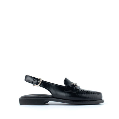 Sebago Sandalwood Joe Schnalle Schwarz