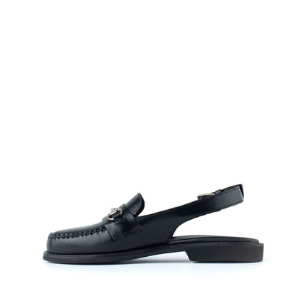 Sebago Sandalwood Joe Schnalle Schwarz