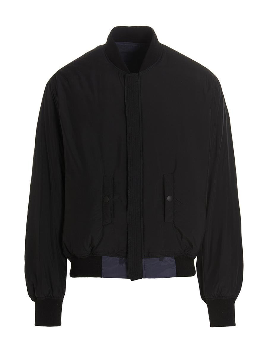 424 Wendbare Bomberjacke mit Logo.