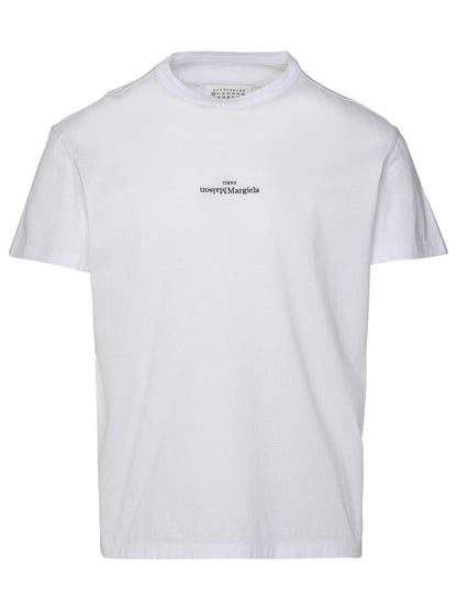 Maison Margiela Weißes Baumwoll-T-Shirt