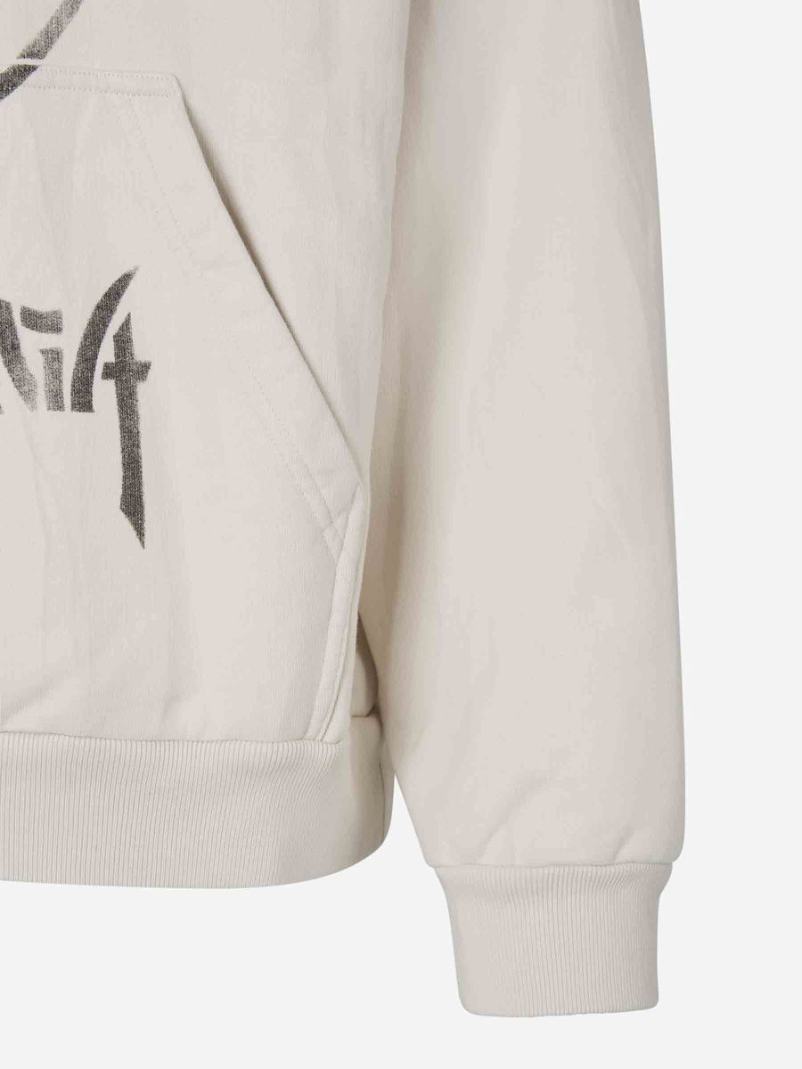 Balenciaga – Sweatshirt mit BB-Logo aus Metall