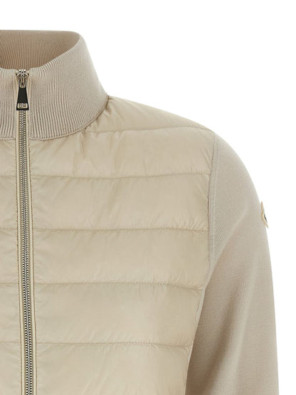 Moncler Zwei-Material-Cardigan