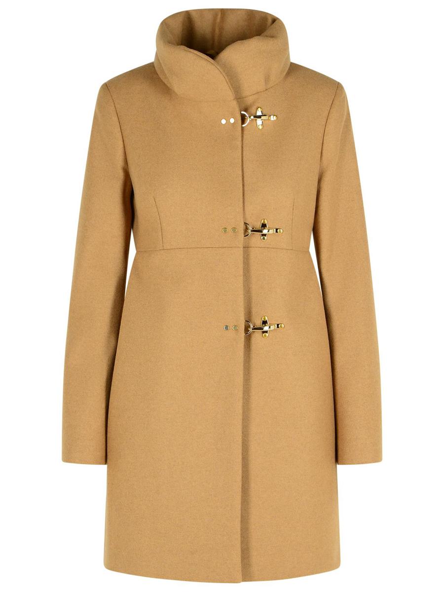 Fay Mantel aus Wollmischung in Beige