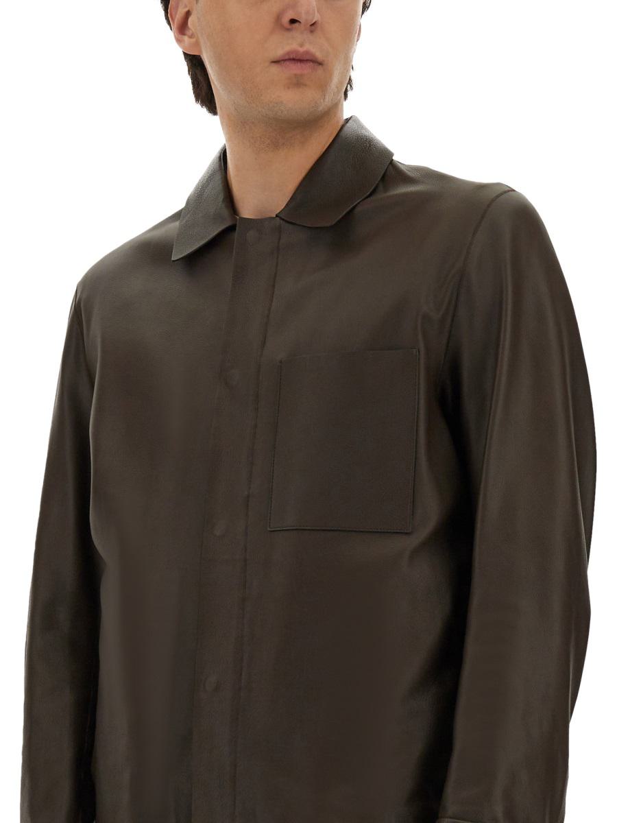 Boss Lederjacke