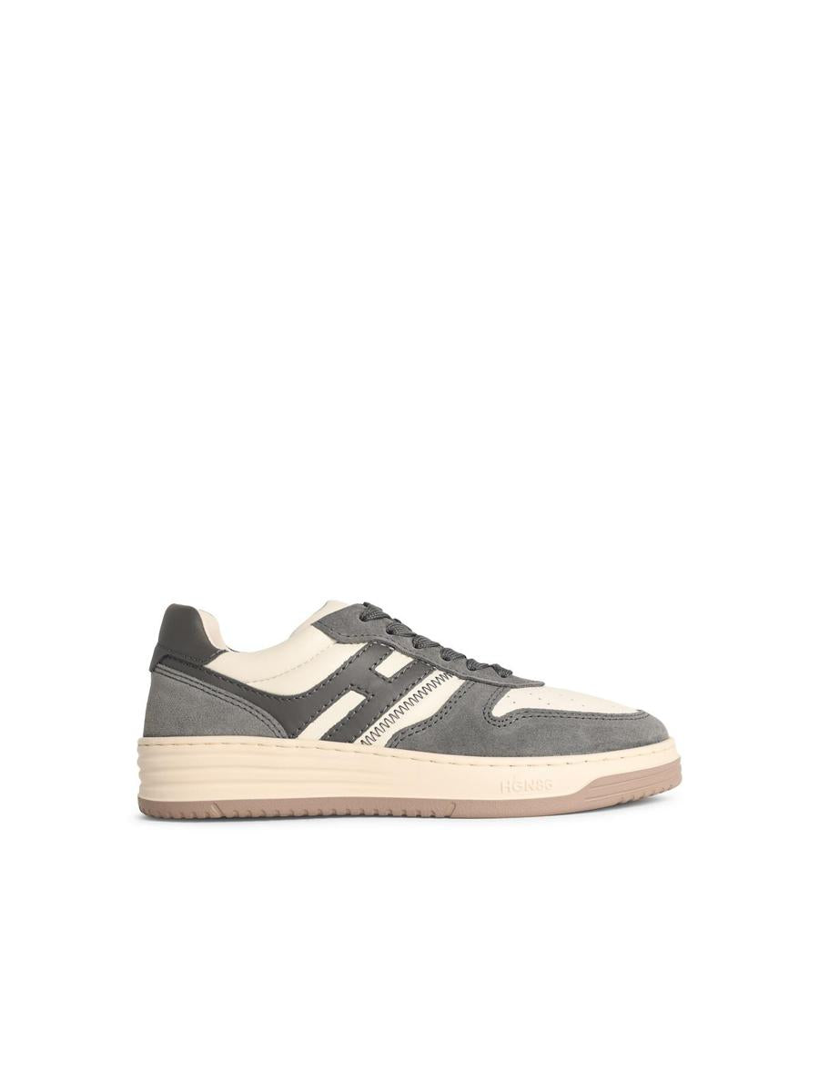 Hogan „H630“ zweifarbige Ledersneaker